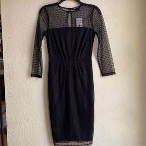 French Connection Black Cocktail Dress